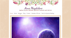 Desktop Screenshot of annemagdalene.com